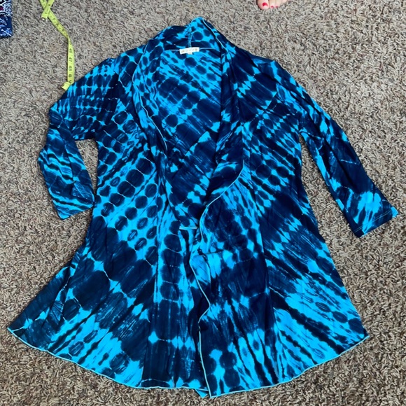 Zen-Knits Tops - Tie die top